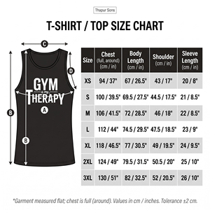 Unisex Sleeveless Lightweight Scoop Neck Gym Tank <b>Top</b> <b>Black</b> Workout <b>Vest</b> with Gym Is My Therapy Print - Product Image 6