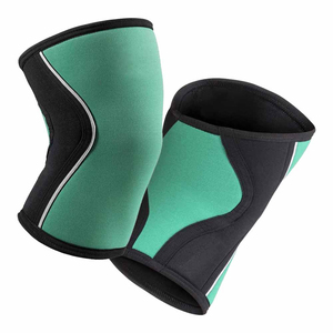 Premium knee sleeves provide excellent compression support and stability for weightlifting gym workouts CrossFit and <b>strength</b> - Product Image 2