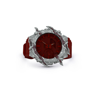 นาฬิกาหรู Thunder Bird Moissanite Diamond Iced-out ประดับเพชรเต็มเรือน พร้อมดีไซน์พรีเมียม เหมาะสำหรับเป็นของขวัญงานแต่งงานหรือหมั้น สำหรับทั้งชายและหญิง - Product Image 1