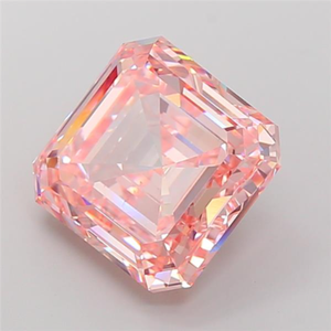 Diamante Cultivado en Laboratorio CVD, Corte Asscher, Claridad VVS, Corte EX-VG, para Joyería, Anillo de Compromiso, Certificado IGI - Product Image 6