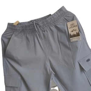 Pantalones de chándal chinos informales ligeros para hombre blancos para trabajo al aire libre, pantalones Cargo personalizados para correr - Product Image 2