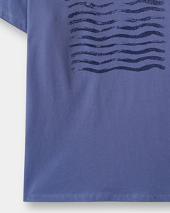 Camiseta de Hombre de Color Sólido con Diseño Gráfico, Estilo Minimalista, Ropa Casual Urbana, Felpa de Algodón de 250g, Manga Corta, Suministro OEM - Product Image 5