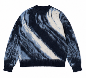 Suéter de Punto con Capucha para Hombre, Color Sólido, Manga Larga, Cachemira Gruesa, Ropa de Invierno, Anti-Pilling, Anti-Arrugas, Transpirable - Product Image 1