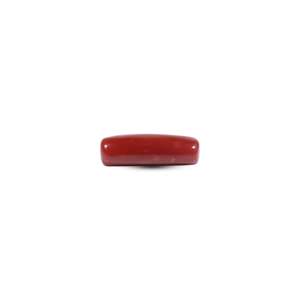 Lot de pierres précieuses synthétiques de corail rouge de haute qualité, cabochons ovales, 8,8 carats, pour bijoux fins - Product Image 3