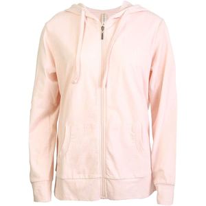 <b>Top</b> Quality Women <b>Zipper</b> Hoodies 100% Cotton Hoodies Unisex Custom Logo Long Sleeve Women Hoodies Wholesale Rate OEM - Product Image 1
