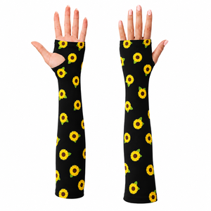 Nuevas Mangas de Ciclismo con Diseño Floral Estampado, Protección Anti-UV, Unisex, Compresión para Adultos, BNSB SPORTS, Mangas Personalizadas OEM - Product Image 1