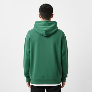 Mens Fleece Hooded Sweatshirt Custom Oversized Heavyweight <b>Pullover</b> Hoodie Plain Blank Tracksuit <b>Jumper</b> Autumn Winter Fashion - Product Image 4