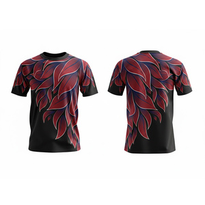 T-shirt de sport personnalisé par sublimation |   Marque MR FOOTBALL |   100% polyester respirant léger et à séchage rapide |   Unisexe Adulte - Product Image 2