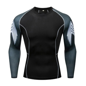 Rash Guard OEM: Diseño de compresión para MMA, Rash Guard MMA personalizado con sublimación impresa, Tallas Grandes, Servicio OEM, Diseño Único para Adultos - Product Image 3