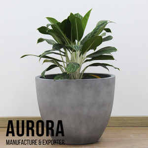 Pots et jardinières en béton et en céramique de différentes tailles, fabriqués au Vietnam, sur mesure, avec logo. - Product Image 4