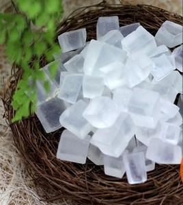 Base de savon transparente en noix de coco biologique naturelle en gros, matière première DIY pour la fabrication de savon artisanal - Product Image 1