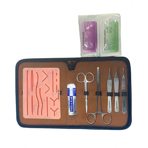 Kit de Sutura para Ciencias Médicas, Almohadilla de Práctica Quirúrgica para Estudiantes de Medicina, Almohadilla Grande para Suturas, Recursos de Enseñanza de Instrumentos Médicos - Product Image 1