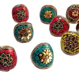 Anillos de dedo. Joyería de moda, joyero, joyero, pulsera - Product Image 1