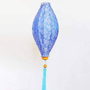 โคมไฟไหมสำหรับตกแต่ง ดีไซน์ใหม่ โคมไฟแขวนผ้าไผ่โฮอิอัน ขายส่ง - Product Image 6