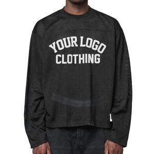 Premium Lightning Mesh Flash Jersey Oversized Streetwear Customizable Lightweight Sublimation Printed Sports Men Polyester - Product Image 5