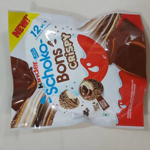 Kinderr Schoko Bons Crispy, 96 Piezas de 22.4g, Bocaditos de Chocolate con Avellanas, Precio Competitivo - Product Image 3