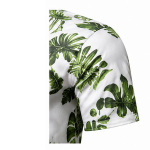 Camisa Moderna para Hombre con Estampado Gráfico y Botones, Tela Suave, Corte Moderno y Uso Diario Informal - Product Image 4