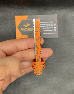 Saaqaans Enterprises - Navaja de Afeitar Profesional de Acero Inoxidable de Alta Calidad con Anillo para el Dedo, Diseño Nuevo - Product Image 3