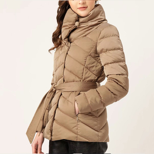 Custom Breathable Eco-Friendly Men's Puffer Jacket Quilted <b>Winter</b> <b>Coat</b> Stand Collar Waterproof Windproof Reversible Hooded - Product Image 4