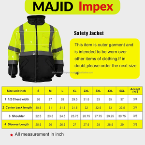 Veste Oxford Softshell réfléchissante imperméable de sécurité à haute visibilité veste de travail de sécurité pour les travailleurs de la route industrielle de construction - Product Image 6
