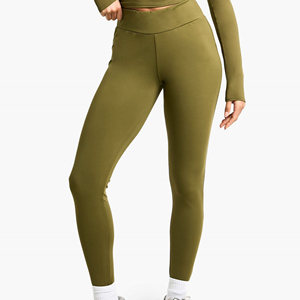 Leggings Personalizados para Mujer, Tela Suave, Pantalones de Gimnasio Elásticos, Ropa Deportiva, Fabricante de Marca Privada, Suministro al por Mayor - Product Image 1