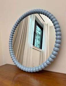 Elegant Designer Resin <b>Mirror</b> Frame with Vintage Finish for Home and Bedroom Decoration - Product Image 2