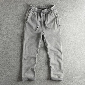 Pantalones Deportivos Casuales para Hombre, Estilo Retro Americano, 360G, 100% Algodón Lavado, Corte Holgado y Recto - Product Image 4