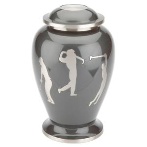 Urna Funeraria de Metal Negro con Diseño Personalizable de Águila y Bandera Americana, Tamaño Adulto, Urna Decorativa Conmemorativa para Cenizas Humanas - Product Image 4