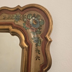 Wholesale Teak Wood <b>Wall</b> <b>Mirror</b> Hand-Painted Design Antique - Product Image 1