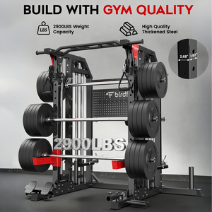 Home Gym System Workout Station Smith Machine <b>Power</b> <b>Cage</b> Exercise Equipment - Product Image 5