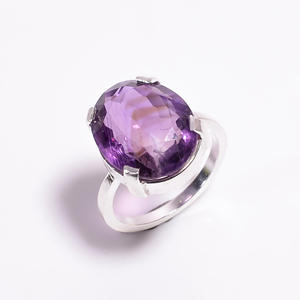 Classic Crystal Rhinestone Oval Cut Handmade <b>Wedding</b> Anniversary Gift Ring for Women - Product Image 3