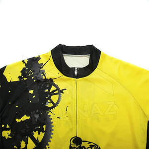 Ensemble de maillot de cyclisme respirant pour homme, manches courtes, anti-transpiration, coupe ajustée, vêtements de sport d'été avec motif à carreaux et fermeture éclair - Product Image 1