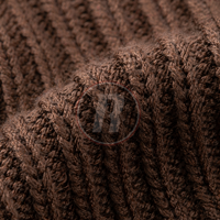 Pull en tricot léger personnalisable de haute qualité pour hommes, 100% polyester, pull chaud et confortable, vêtements décontractés d'hiver