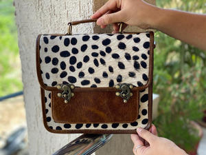 New Real Animal Leather Handmade Handbags <b>for</b> <b>Women</b> Stylish Casual Hot Sale Sling <b>Bag</b> Western High Quality Leather Crossbody <b>Bag</b> - Product Image 2