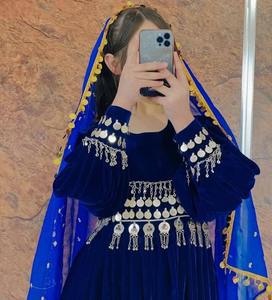 Vestido Regional Afgano Zerdoze de Alta Calidad para Mujer, Nuevo Diseño, Manga Larga, Bordado, Vestido Afgano Kuchi con MOQ Bajo - Product Image 2