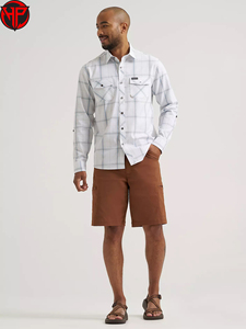 Pantalones Cortos Cargo para Hombre, de Secado Rápido, Transpirables, Estilo Bermuda, Sólidos, Casuales, para Fitness, Aire Libre, Impermeables, para Senderismo - Product Image 3