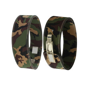 Ceinture de soutien lombaire personnalisable unisexe en cuir de vachette, robuste, antidérapante, réglable, offrant une protection complète pour la musculation - Product Image 6