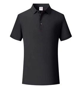 Polo personnalisé pour homme, blanc, manches courtes, 100% coton piqué, tricoté, décontracté, couleur unie, respirant, coupe classique, boutons - Product Image 1
