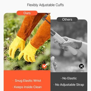 Guanti da Giardinaggio Resistenti alle Forature a Manica Lunga per Diserbo, Attrezzatura Protettiva - Product Image 5