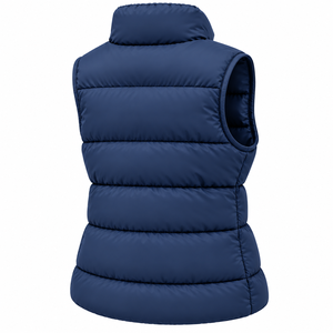 Chaleco Acolchado Personalizado con Logotipo para Mujer, Chaleco de Invierno sin Mangas, Chaleco Acolchado, Ropa de Abrigo de Color Sólido, Chaleco Informal Personalizado para Mujer - Product Image 6