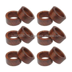 Servilletero de madera de calidad premium para el hogar, mesa de comedor, decoración rústica, eventos de granja, vacaciones, cumpleaños, aniversarios - Product Image 5