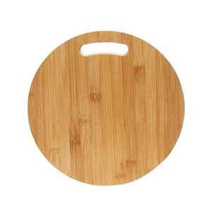 Planche à découper écologique en bois naturel avec poignée intégrée, compatible couteaux, pour cuisine et boucherie, vente en gros - Product Image 5