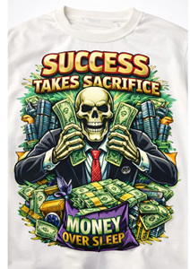 Ensemble T-shirt et short pour homme, style streetwear d'été, impression de logo personnalisée en gros, t-shirts graphiques surdimensionnés assortis, 100% coton - Product Image 3