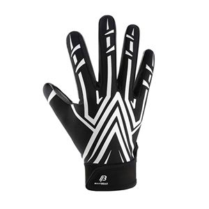 Custom American Football Receiver Gloves Maximum Grip Breathable Flexible Training <b>Game</b> Gloves OEM ODM Supplier - Product Image 2