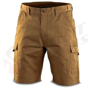 Shorts Cargo en Coton Élastique pour Hommes 2025 – Logo Personnalisé, Décontracté, Ample, Sport Plein Air, Séchage Rapide, Respirant, Coupe-Vent, Taille Haute - Product Image 4