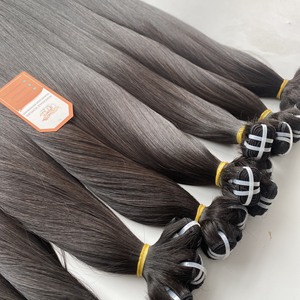 Extensión de cabello virgen de grado 11A de alta calidad, trama recta, Vietnam, Super doble estándar, cabello humano crudo, Color Natural, venta al por mayor - Product Image 6