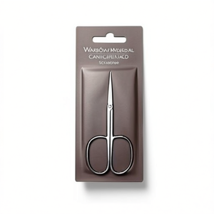 Tijeras de Manicura de Acero Inoxidable Duraderas Warsaw Medical con Hojas Rectas Afiladas, Diseño Simple, Color Personalizado - Product Image 2