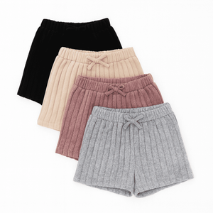 Pantalones Cortos Casuales de Verano para Niñas, Cintura Elástica, 100% Poliéster, Último Diseño, Buena Calidad - Product Image 6