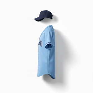 Camiseta de Béisbol Personalizable al por Mayor, Ropa Deportiva de Poliéster Sublimado OEM, Impresión de Nombres, Bordado Suave, Personalización Económica - Product Image 3