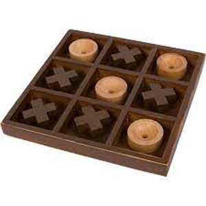 Juego de Tic Tac Toe de Madera, Clásico Juego de Mesa XO de Madera, Juego de Viaje para Escritorio, Rompecabezas Educativo para Niños y Adultos - Product Image 4